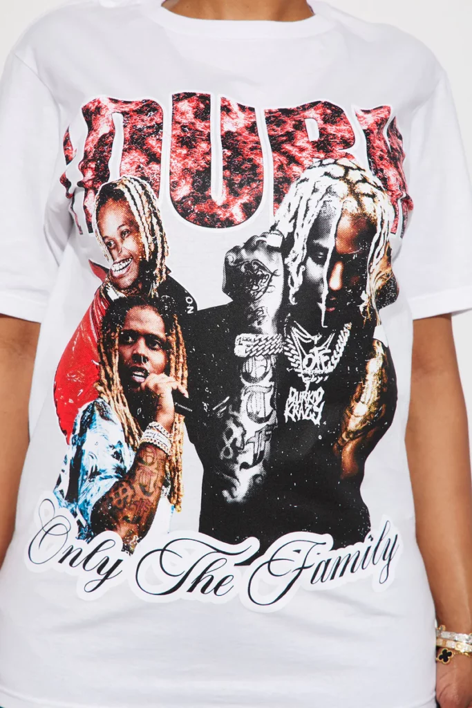 Lil Durk Only The Family Tee-Lil Durk Shirts