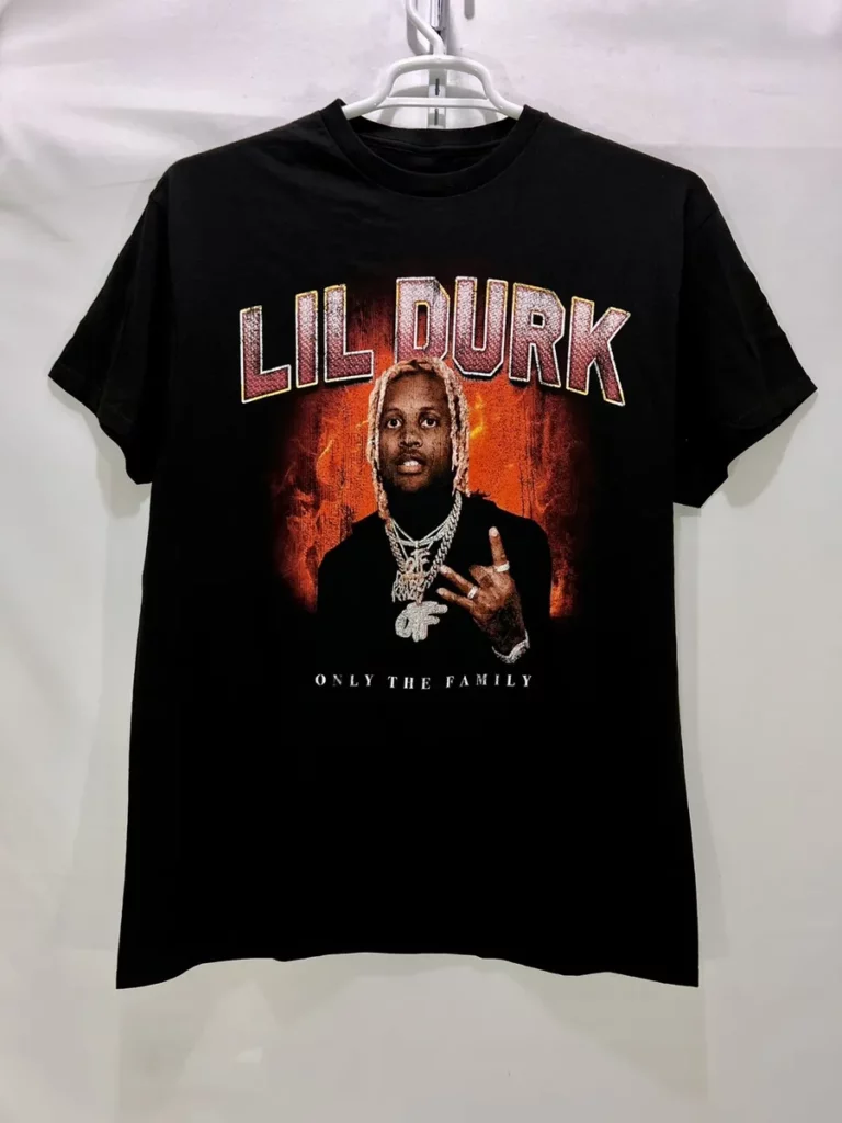 NWOT Lil Durk OTF Only The Family Black Tee-Lil Durk Shirts